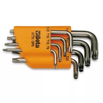   BETA 97TX/SC 8 | 97TX/SC8 8 részes hajlított Torx(R) imbuszkulcs szerszám készlet tartóval