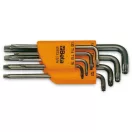 BETA 97RTX/SC 8 | 97RTX/SC8 8 részes hajlított Tamper Resistant Torx® imbuszkulcs szerszám készlet tartóval
