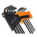 97BRTXL/SC8 8 részes hajlított gömbfejű imbuszkulcskészlet, hosszú modell