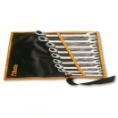 BETA 142/B 6 | 142/B 6 részes csillag-villáskulcs irányváltós racsnival szerszám készlet műanyag dobozban