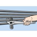 BETA 365/350 (2") | 365 350 Amerikai csőfogó, eltolt tengelyű modell