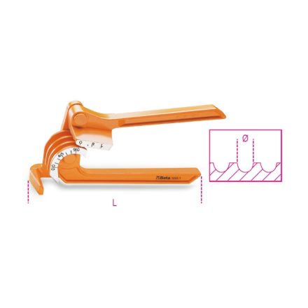 BETA 388A/2 | 388A/2 Csőhajlító vékonyfalú réz és könnyűfém csövekhez