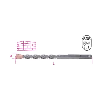   BETA 419/8X110 | 419 8X110 SDS-PLUS fúrószár, lágyacélból készült szár, keményfém vágóéllel