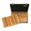 BETA 446/C 110"+BIKE HÁTIZSÁK" | 446/C110 Krómacél menetfúró és menetmetsző készlet, metrikus normál és finom menet és tartozékok