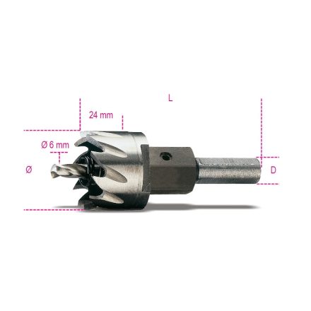 BETA 451/36 | 451 36 Koronafúró HSS, köszörült