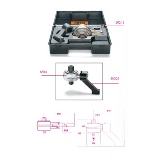  BETA 560/C 4+ | 560/C4PLUS Nyomatéksokszorozó Áttétel 5:1 Kitámasztó karral