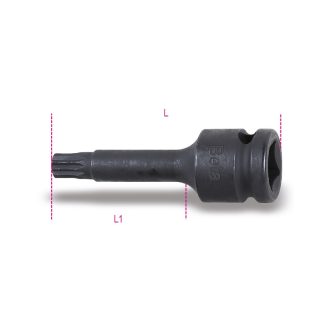   BETA 720XZN M12 | 720XZN M12 Gépi dugókulcsok XZN® fejű csavarokhoz, 1/2"-os négyszögletes csatlakozó, foszfátozott