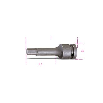   BETA 728ME 12 | 728ME 12 Gépi dugókulcsfej hatlapfejű csavarokhoz, 3/4" anya, foszfátozott