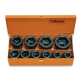   BETA 728/C 10 | 728/C10 10 db 3/4"-os gépi dugókulcs, fémdobozban