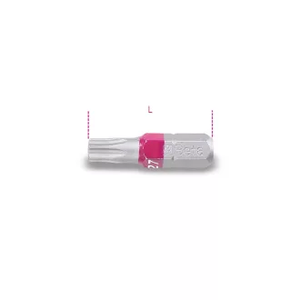   BETA 860RTX/10 | 860RTX 10 Színes csavarhúzóbetét Tamper Resistant Torx®-csavarokhoz