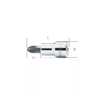   BETA 910PH/1 | 910PH 1 Csavarhúzó-dugókulcs Phillips®-csavarokhoz, krómozott, barnított fej