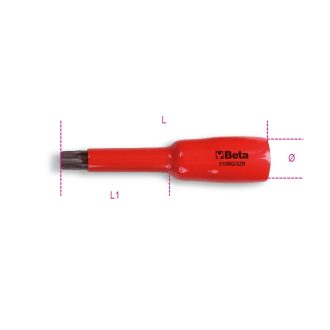  BETA 910MQ-XZN/8 | BETA 910MQ-XZN/8 3/8" DUGÓKULCS XZN® CSAVAROKHOZ, SZIGETELT, M8