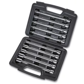   BETA 910FTX-XL/C10 | 910FTX-XL/C10 10 részes hosszú dugókulcs szerszám készlet Torx®-csavarokhoz műanyag dobozban