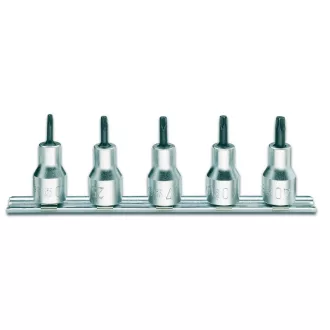   BETA 920RTX/SB 5 | 920RTX/SB5 5 részes Tamper Resistant Torx®-dugókulcs szerszám készlet (920RTX cikk) tartón