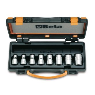   BETA 920FTX/C 8 | 920FTX/C8 8 részes dugókulcs szerszám készlet Torx®-csavarokhoz (920FTX cikk) kofferban