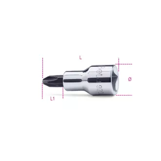   BETA 920PH/1 | 920PH 1 Csavarhúzó-dugókulcs Phillips®-csavarokhoz, krómozott, barnított fej
