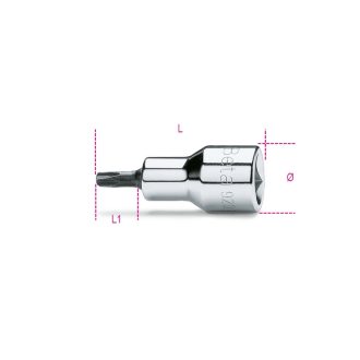   BETA 920TX/40 | 920TX 40 1/2"-osTorx® imbusz-dugókulcs, krómozott, barnított hegy