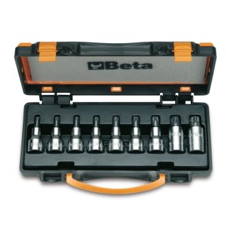   BETA 920TX/C 9 | 920TX/C9 9 részes imbusz-dugókulcs szerszám készlet Torx®-csavarokhoz (920TX cikk) kofferban