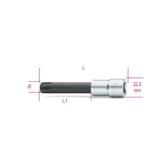   BETA 920ES/12XL | 920ES-XL 12 1/2"-os speciális imbusz-dugókulcs, krómozott, fekete hegy