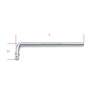   BETA 920/44 | 920/44 1/2”-os hajlított hajtószár, krómozott