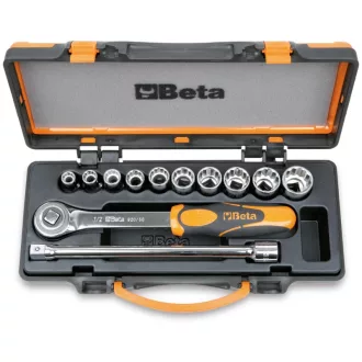  BETA 920AS/C 10 | 920AS/C10 10 tizenkétszögű dugókulcs és 2 tartozék fémdobozban