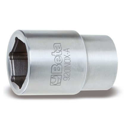 BETA 920INOX-A/30 | 920INOX-A ​Szögletes csatlakozású, 1/2"-es negatív tájoló kulcs, hatlapú bemenettel, rozsdamentes acélból