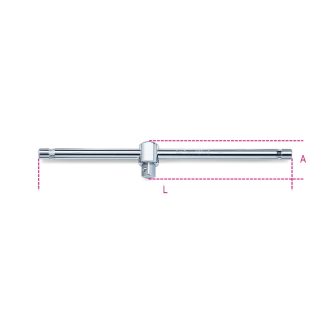   BETA 928/42 | 928/42 3/4”-os csúszkás T-hajtószár, krómozott