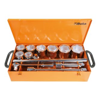   BETA 929/C 8 | 929/C8 8 dugókulcs és 5 tartozék, fémdobozban