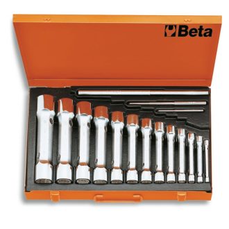   BETA 930/C 13 | 930/C13  13 részes erősített tizenkétszögű csőkulcs szerszám készlet kofferban