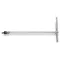 BETA 953TX/50 | 953TX 50 Csuklós T-Torx®-imbuszkulcs, krómozott, fekete hegy