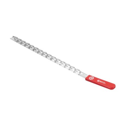 010153 | Dugókulcstartó sín 3/8" 15 db-os /1 csomag = 2 db sín/ - Genius
