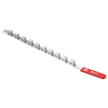 010156 | Dugókulcstartó sín 3/4" 10 db-os /1 csomag = 2 db sín/ - Genius
