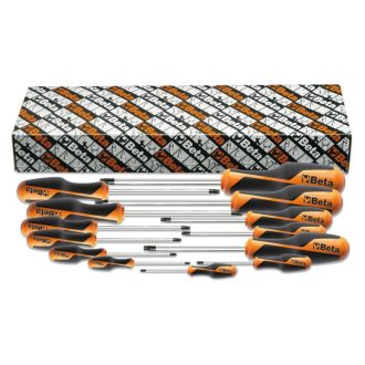   BETA 1267TX/S13 | 1267TX/S13 Imbusz-csavarhúzókészlet markolattal Torx®-csavarokhoz, 13 darabos