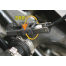 BETA 1472FC/L | 1472FC/L 360°-ban állítható fejű fogó flexibilis hosszabbítóval, Clic® bilincsekhez