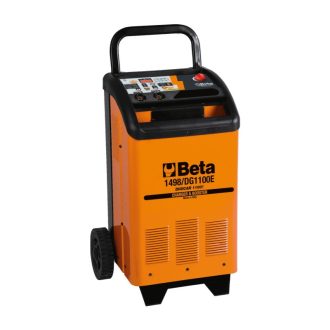  BETA1498/DG1100E|1498/DG1100E Elektronikus akkumulátortöltő / gyorsindító, 12/24V, kerekes