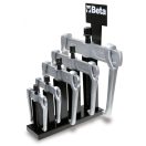 BETA 1500N/SP 6 | 1500N/SP6 2 körmös univerzális csapágylehúzó készlet , 6 darabos (1500N/…) tartóval