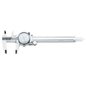   BETA 1652 | 1652 Órás tolómérő nemesített acélból kemény műanyag dobozban, pontosság 0.02 mm