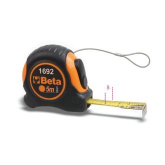   BETA 1692HS/5 | 1692HS Mérőszalag, ütésálló bimateriál ABS-ház, acélszalag, pontossági osztály: II