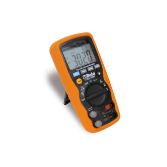   BETA 1760RMS" | 1760/RMS Ipari digitális multiméter pontos és robusztus, extrém körülmények között használható, 6 mm-es csúszás- és ütésálló külső gumiburkolattal
