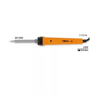   BETA 1808 | 1808 Forrasztópáka acélozott heggyel, komplettírozva egy egyenes kemény heggyel 1824R8