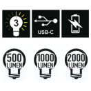 BETA 1838E  | 1838E TÖLTHETŐ MOTORTÉR BEVILÁGÍTÓ LED LÁMPA