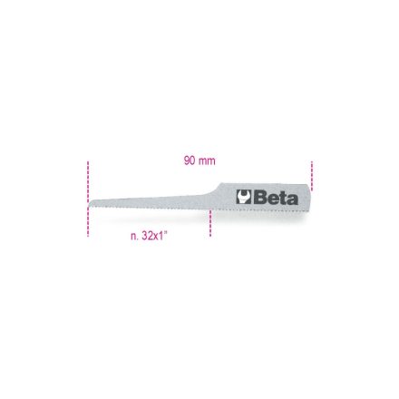 BETA 1942LR | 1942LR 1942 LR-bimetal blades for air saw 1942