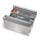 BETA C20TSS" | C20TSS Ötrekeszes szerszámos láda AISI 304 rozsdamentes acélból üres