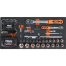 BETA BW 2200E/21WORKER | BW 2200E/21 WORKER 3 FIÓKOS SZERSZÁMOS LÁDA 159 DARABOS SZERSZÁMKÉSZLETTEL