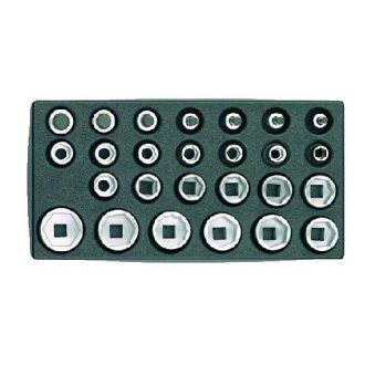   Gedore dugókulcs betét készlet 1/2", 6 szögletű 1/3 ES modulban (1500 ES-19)