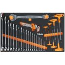 2400 RSC24/7-VIS Mobil szerszámos kocsi 7 fiókkal és 224 szerszámból álló választékkal