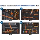 2400 RSC24/7-VAS Mobil szerszámos kocsi 7 fiókkal és 223 szerszámból álló választékkal