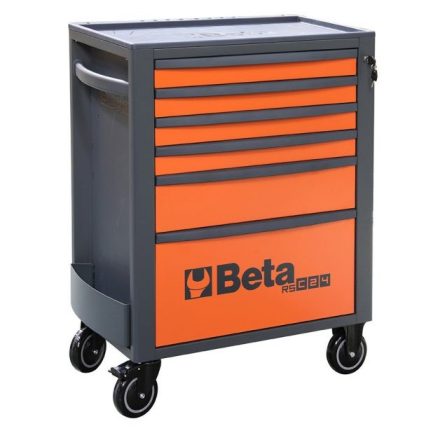 BETA RSC24/6-O | RSC24/6-O 6 fiókos szerszámkocsi, narancs