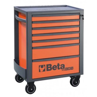   BETA RSC24/7-FO | RSC24/7-FO 7 fiókos szerszámkocsi, teljes narancs