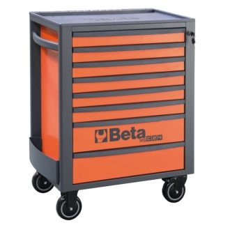   BETA RSC24/8-FO | RSC24/8-FO 8 fiókos szerszámkocsi, teljes narancs